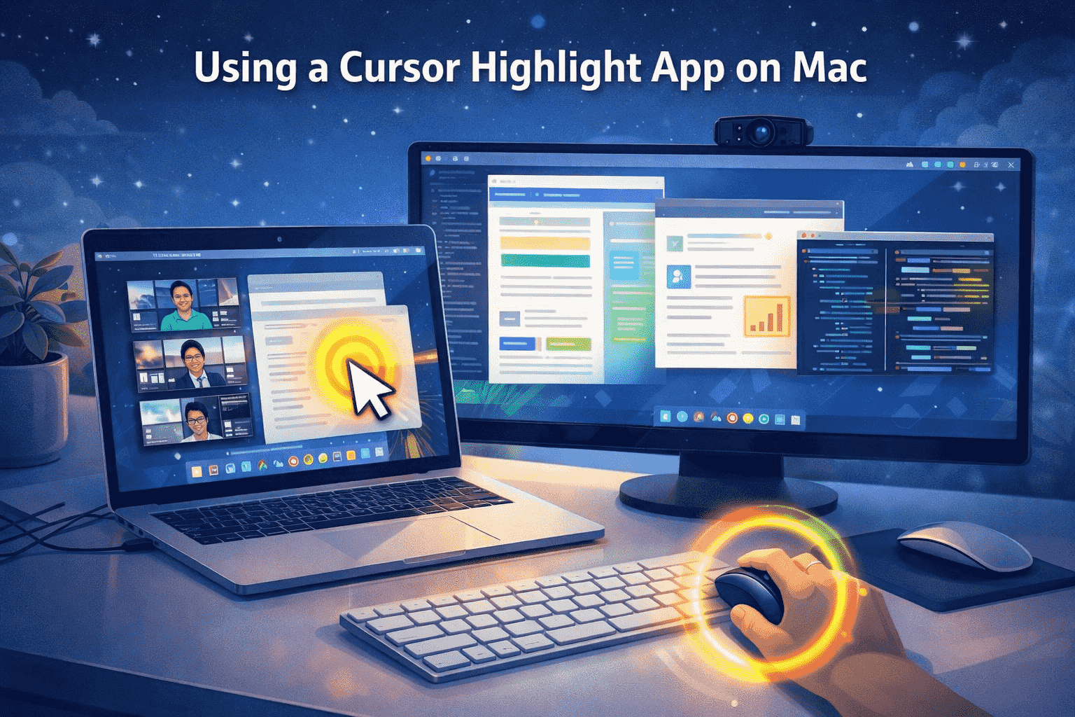 Cursor highlight app on Mac for better productivity